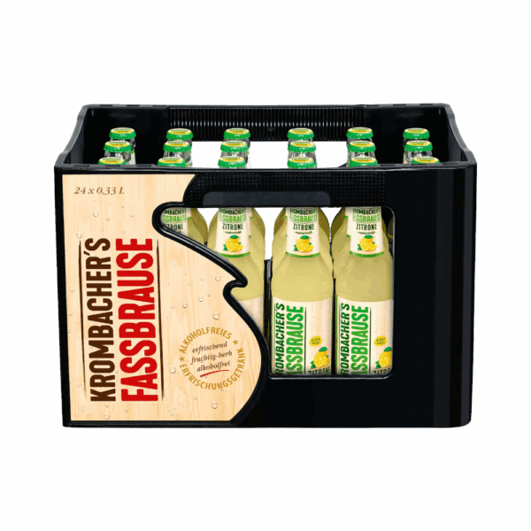 Krombacher's Fassbrause Zitrone naturtrüb – Bild 2