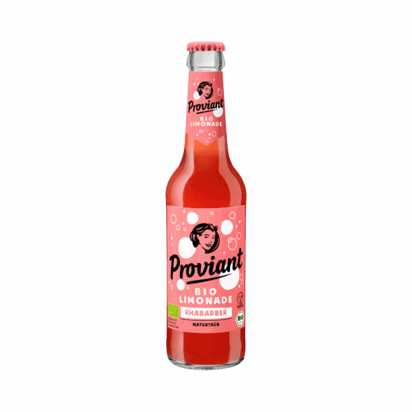 Proviant Bio Limonade Rhabarber naturtrüb