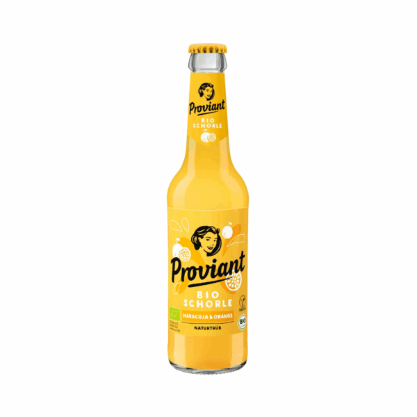 Proviant Bio Schorle Maracuja & Orange naturtrüb